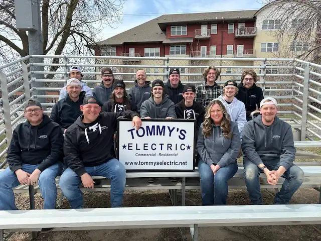 tommys electric team photo